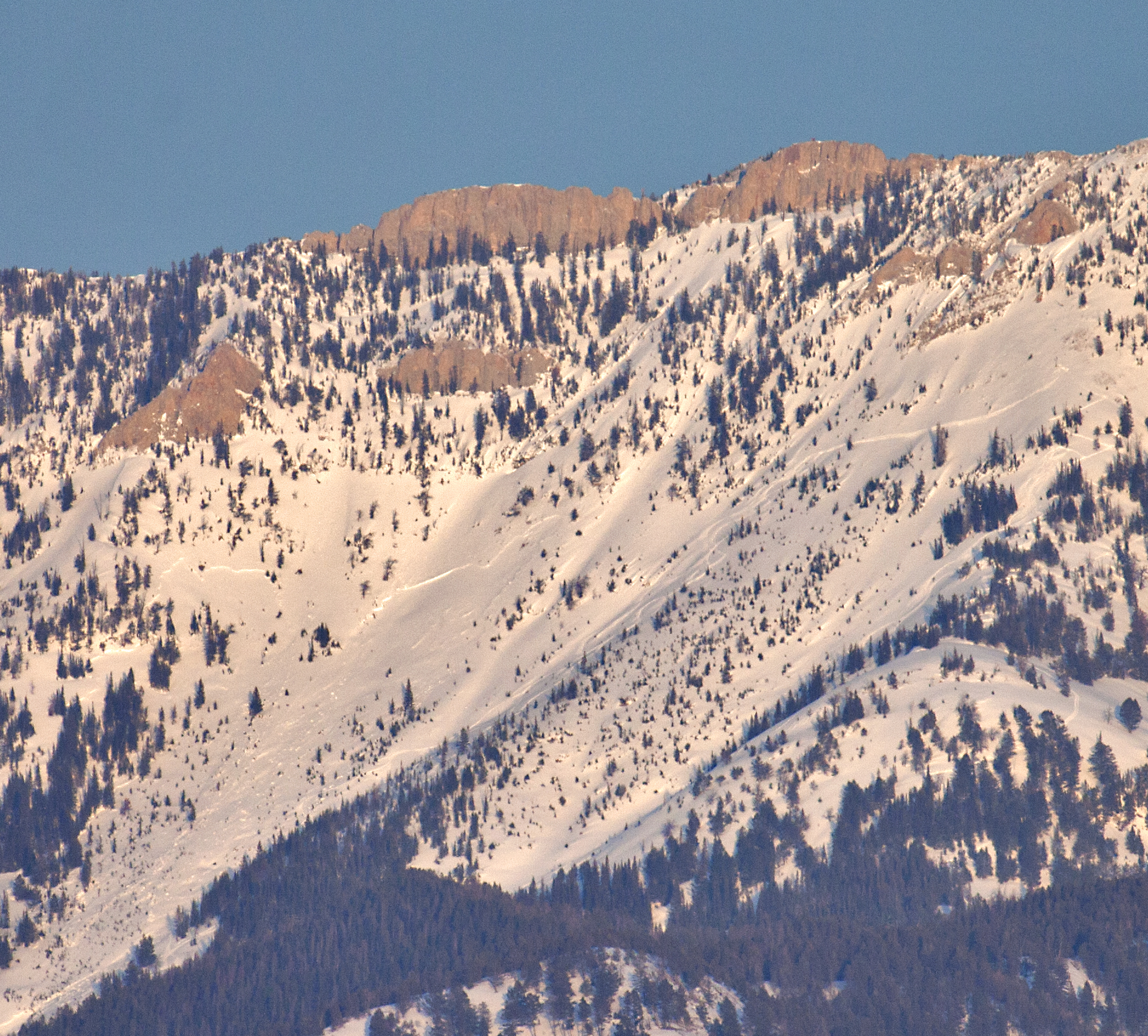 Wet avalanche activity  from last week