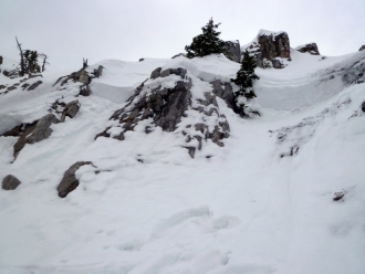 Avalanche Triggered During Control Work - Bridger Bowl