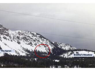 Wet Slab Avalanche North of Bridger Bowl_2