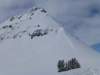 Fresh wind slab - Cooke City